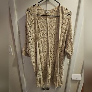 American Eagle Outfitters Crochet Cardigan